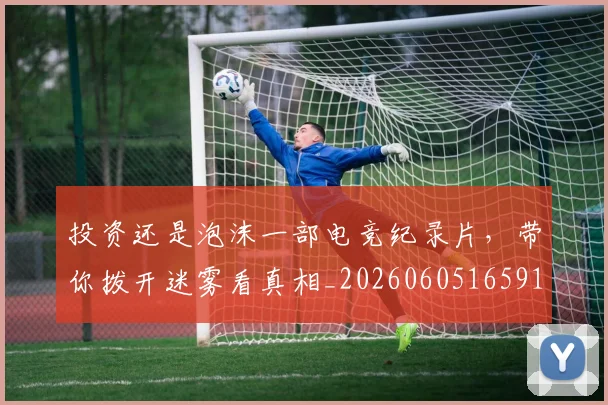 投资还是泡沫一部电竞纪录片,带你拨开迷雾看真相_20260605165916